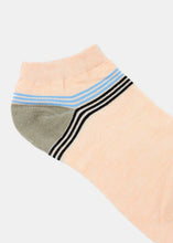 Load image into Gallery viewer, Two Tone & Stripes Low-Cut Socks