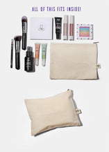 Load image into Gallery viewer, AOA Canvas Pouch - Flower Sketch