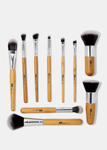 Load image into Gallery viewer, A+: 10-Piece Bamboo Brush Set