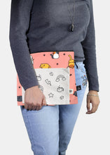 Load image into Gallery viewer, a2o Large Canvas Pouch - Cats