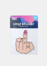 Load image into Gallery viewer, Oki Sticker- Weird Girl