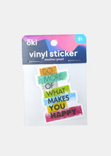 Load image into Gallery viewer, Oki Sticker- Pretty Sunset