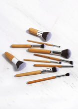 Load image into Gallery viewer, A+: 10-Piece Bamboo Brush Set