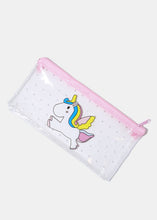 Load image into Gallery viewer, Unicorn Print Mesh Pouch
