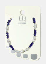 Load image into Gallery viewer, Bead &amp; Pearl Anklet

