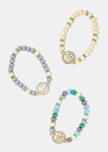 Load image into Gallery viewer, Tree of Life Beaded Bracelet
