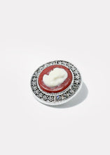 Load image into Gallery viewer, Textured Woman Profile Stud Earrings
