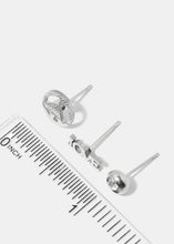 Load image into Gallery viewer, 3-Pair Peace &amp; Love Earrings
