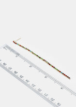 Load image into Gallery viewer, Rhinestone String Dangle Earrings
