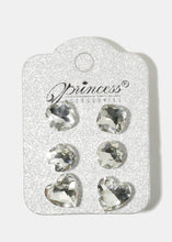 Load image into Gallery viewer, 3-Piece Multi Shaped Gemstone Earrings
