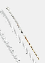 Load image into Gallery viewer, 4-Piece Pearl &amp; Rhinestone Hair Pin
