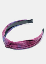 Load image into Gallery viewer, Tie Dye Knotted Headband
