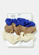 Load image into Gallery viewer, 3-Piece Solid Colored Scrunchies
