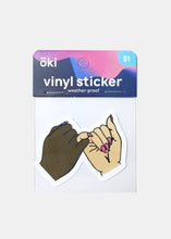 Load image into Gallery viewer, Oki Sticker- Pinky Promise
