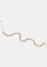 Load image into Gallery viewer, Rhinestone Pave Choker Necklace
